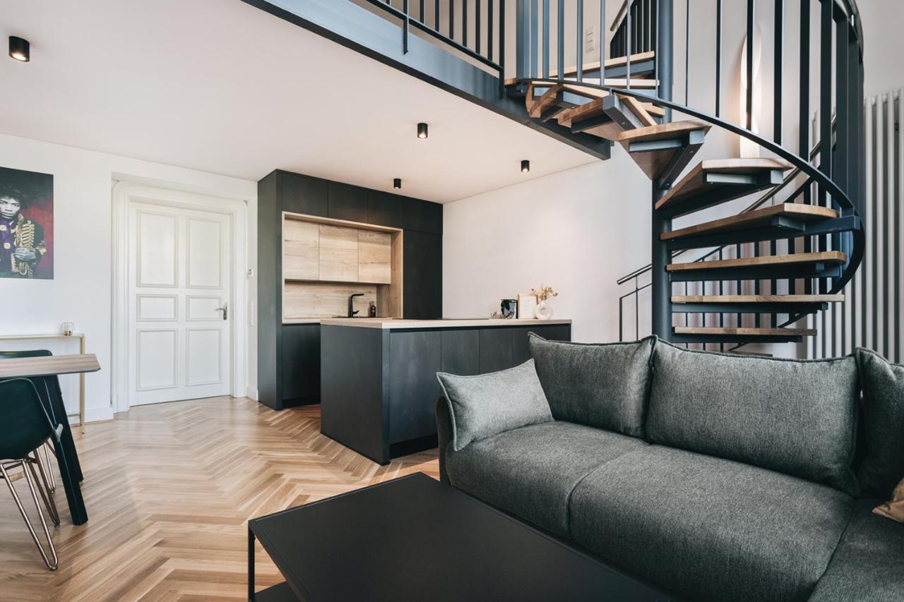 Tip! Modernes 90 Qm City-Apartment Mit Stil & Komfort In Toplage Drezno Zewnętrze zdjęcie