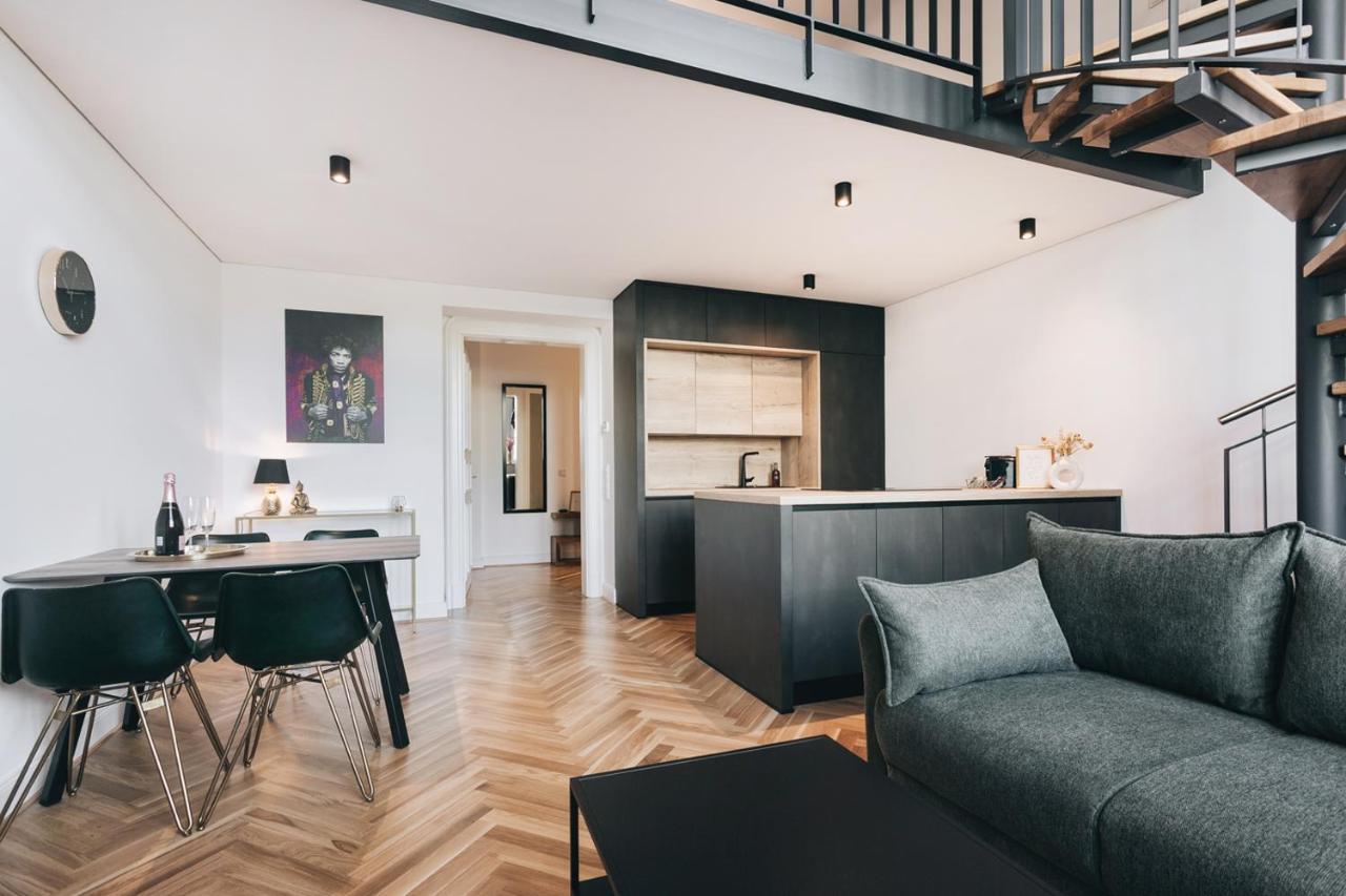 Tip! Modernes 90 Qm City-Apartment Mit Stil & Komfort In Toplage Drezno Zewnętrze zdjęcie