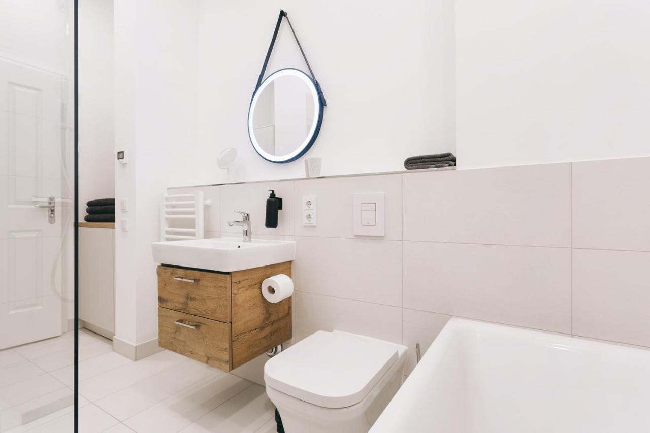 Tip! Modernes 90 Qm City-Apartment Mit Stil & Komfort In Toplage Drezno Zewnętrze zdjęcie